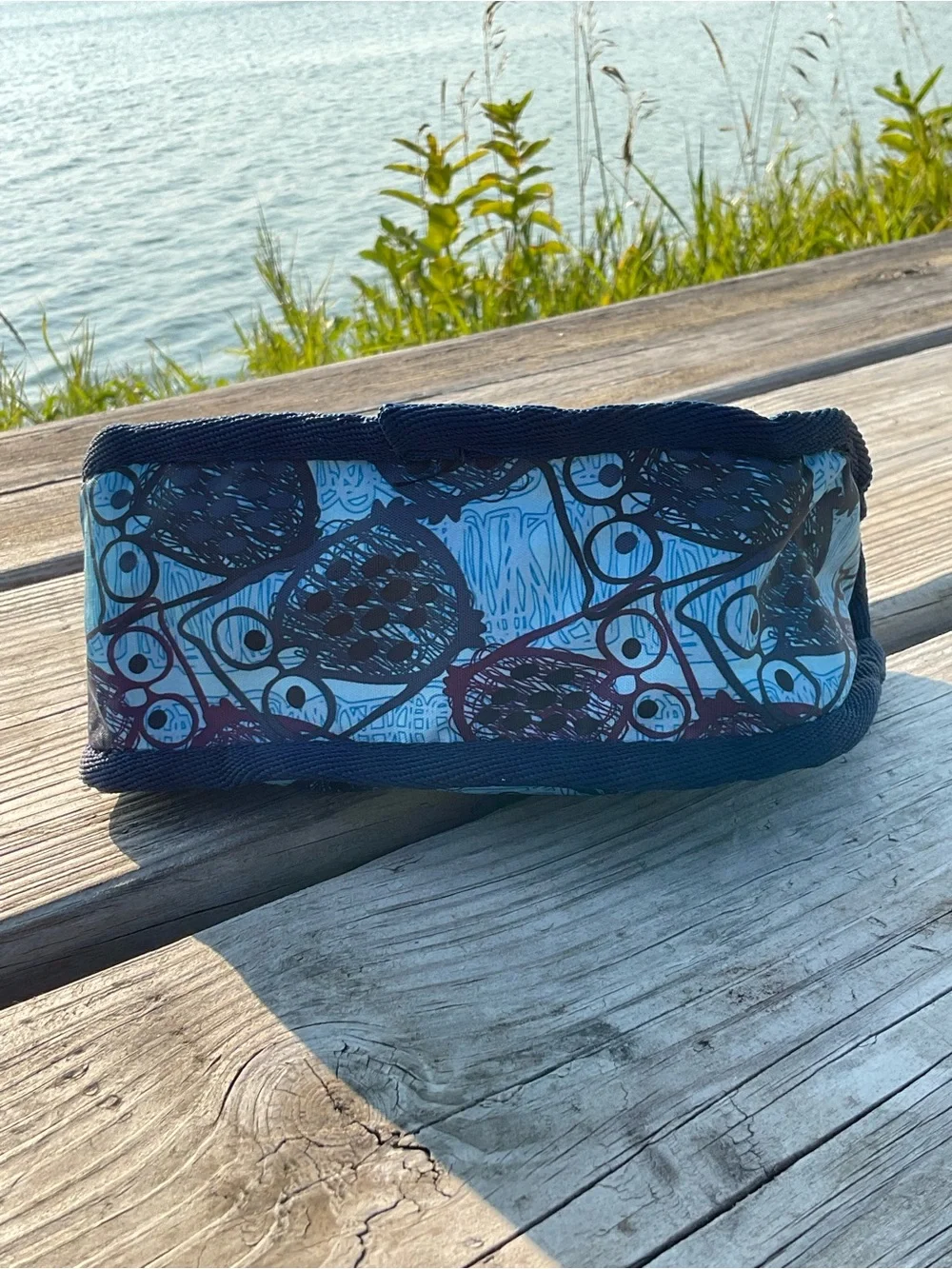 Cute Owl  Cosmetic Toiletry Bag 2-Compartment Travel Organizer
